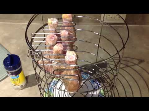 Chicken Legs Cooked to Perfection on the Big Easy...