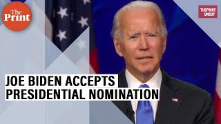 Joe Biden full speech as he officially accepts presidential nomination at DNC | DOWNLOAD THIS VIDEO IN MP3, M4A, WEBM, MP4, 3GP ETC
