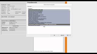 Ausgabe - Materialstamm