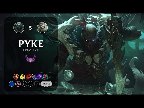 Pyke Top vs Camille - EUW Master Patch 13.1