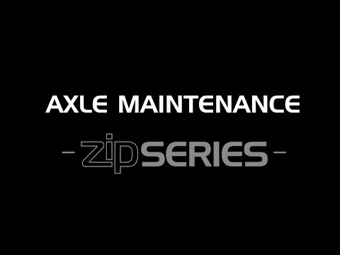 MGI Zip Series - Axle Maintenance