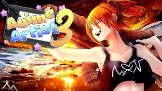 【First Look】 Anime Artist 3: Harem (PC) Gameplay
