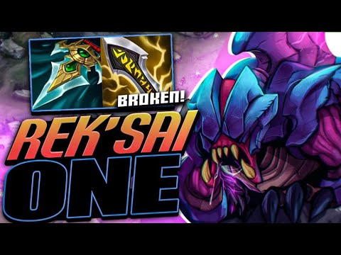 Challenger Rank 1 Rek'sai CARRY High ELO 1v9 | Indepth POV