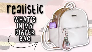 Realistic What's in my Toddler's Diaper Bag - 3rd Kid Edition