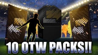 10X OTW WINTER PLAYERS PACK OPENING! FIFA 18 ULTIMATE TEAM