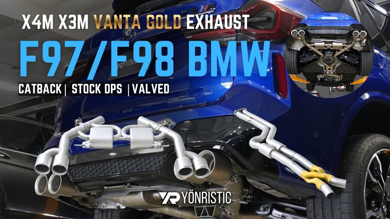 Skip navigationCreate9+This X3M Sounds Like a Supercar SUV… VANTA GOLD Catback Exhaust