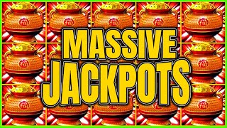 My LUCKIEST Casino Night Ever BIGGEST JACKPOTS WIN! Dragon Link Slots