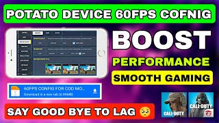 COD Mobile Season 10 Lag Fix: Unlock 60 FPS on Potato Devices with Config | Config Codm