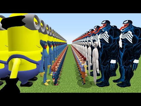 GARİP ORDUSU VS ESRARENGİZ ORDUSU 😱 - Minecraft