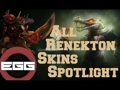 All Renekton Skins Spotlight | League of Legends Skin Review
