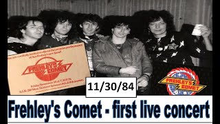 Frehley's Comet - first live concert - 11/30/84 at S.I.R Studios in NY