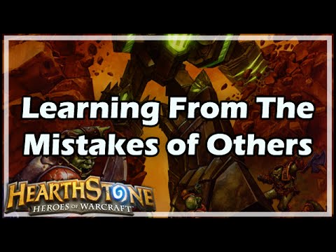 [Hearthstone] Learning From The Mistakes of Others