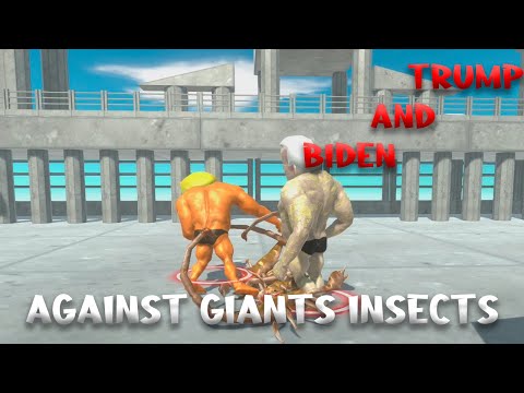 TRUMP and BIDEN vs ALL Giants Insects - Animal Revolt Battle Simulator - EPICARENA