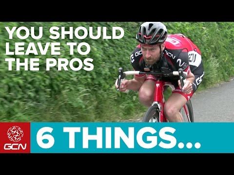 6 Things Pro Cyclists Do That You Shouldn't