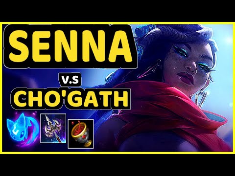VERFIX (SENNA) vs CHO'GATH - BOTTOM SUPPORT GAMEPLAY - BR Ranked Master