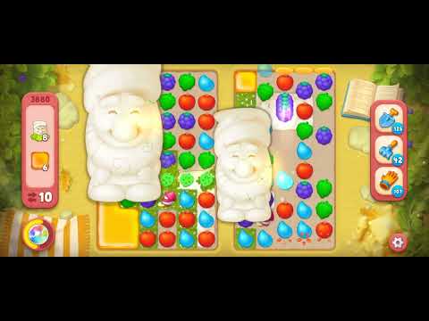 Gardenscapes Level 3880 [Hard Level] #androidgamesplay #tranding #gardenscapesgameplay #viralvideo