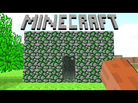 ENTRO NELLA PRIMA MAPPA DI MINECRAFT - 2010