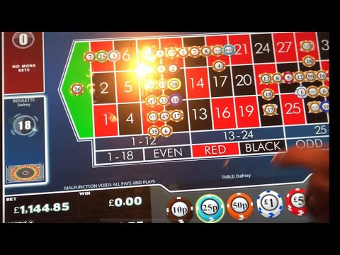 High limit roulette and slots highlights from a land based UK casino part 2 of 2