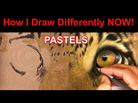 Soft Pastel Drawing - What I do Differently Now