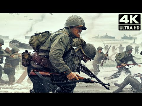 D-Day/Omaha Beach Attack | Normandy 1944 | Immersive Realistic Graphics 4K 60FPS | Call Of Duty