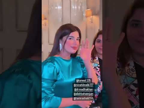 SJA salon opening 😍 jannat Mirza❤️🔥#shorts#kanwalaftab#madiha#manahil#alishbaanjum#jannatmirza#viral