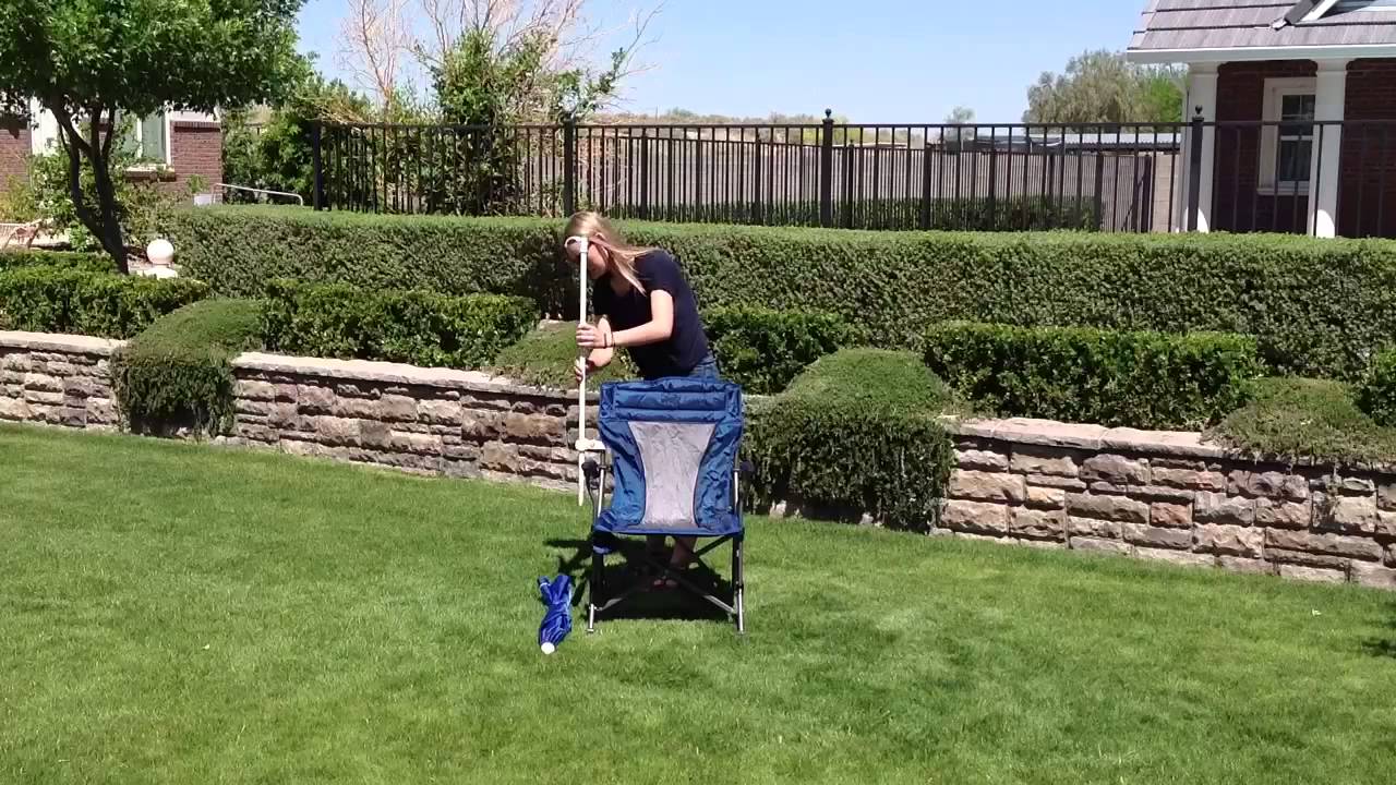 Beach chair umbrella clamp - BeachUmbrellas.com