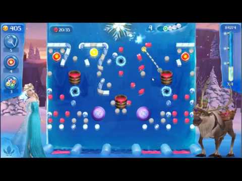 Frozen Free Fall: Icy Shot Level 112 - NO BOOSTERS ☃☃☃