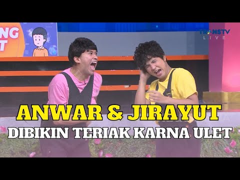 Tingkah Kocak Anwar & Jirayut Teriak Teriak Ketakutan Sama Ulet | KETAWA ITU BERKAH (26/10/22) P3