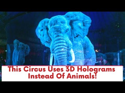 This Circus Uses 3D Holograms Instead Of Animals!