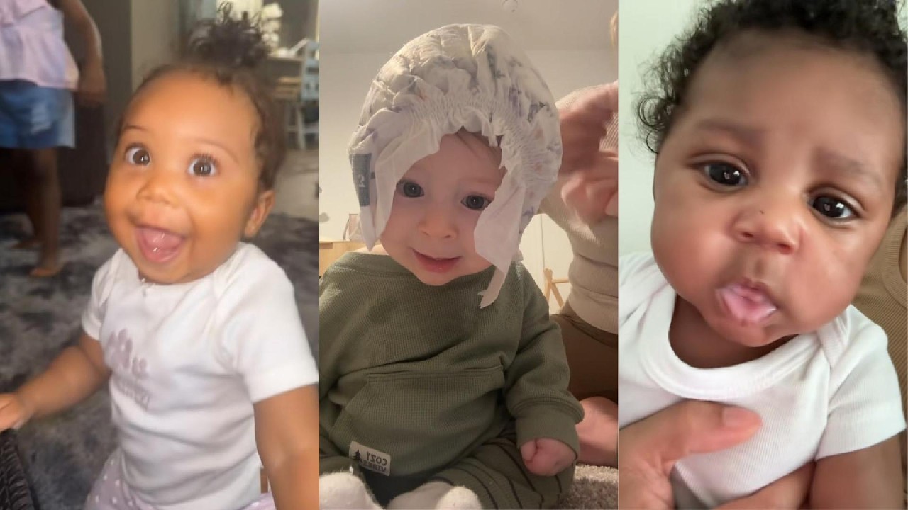 Sweet babies and their parents funny moments — The Best Video of The Month