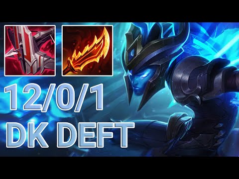 DK Deft Kalista ADC VS Kai'Sa | KR GrandMaster Patch 13.12