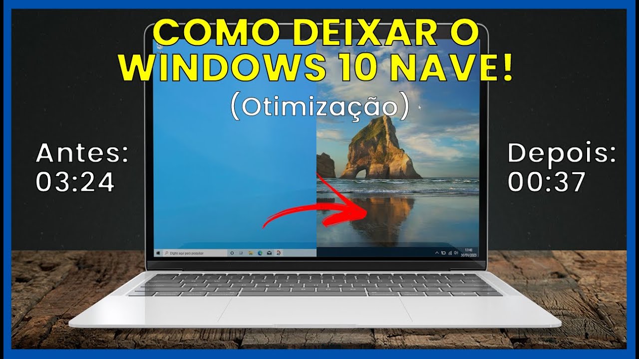 Como OTIMIZAR o Windows 10 e aumentar a PERFORMANCE | TUTORIAL ATUALIZADO 2023