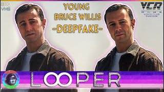 Young Bruce Willis in LOOPER (2012) | [DeepFake]