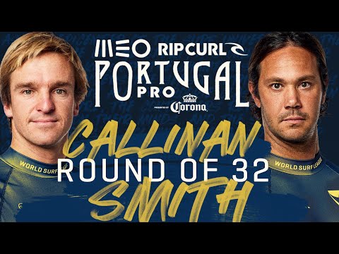 Ryan Callinan vs Jordy Smith | MEO Rip Curl Pro Portugal - Round of 32 Heat Replay