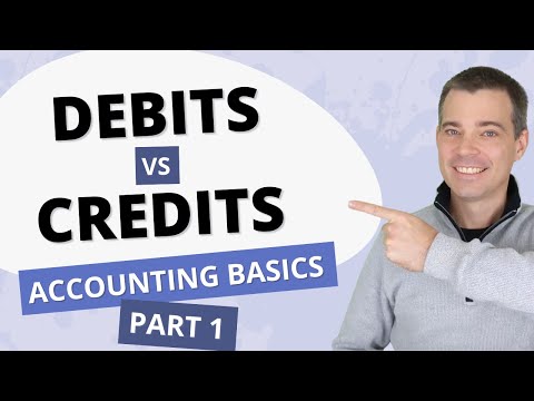 What are Debits and Credits? ACCOUNTING BASICS - Part 1