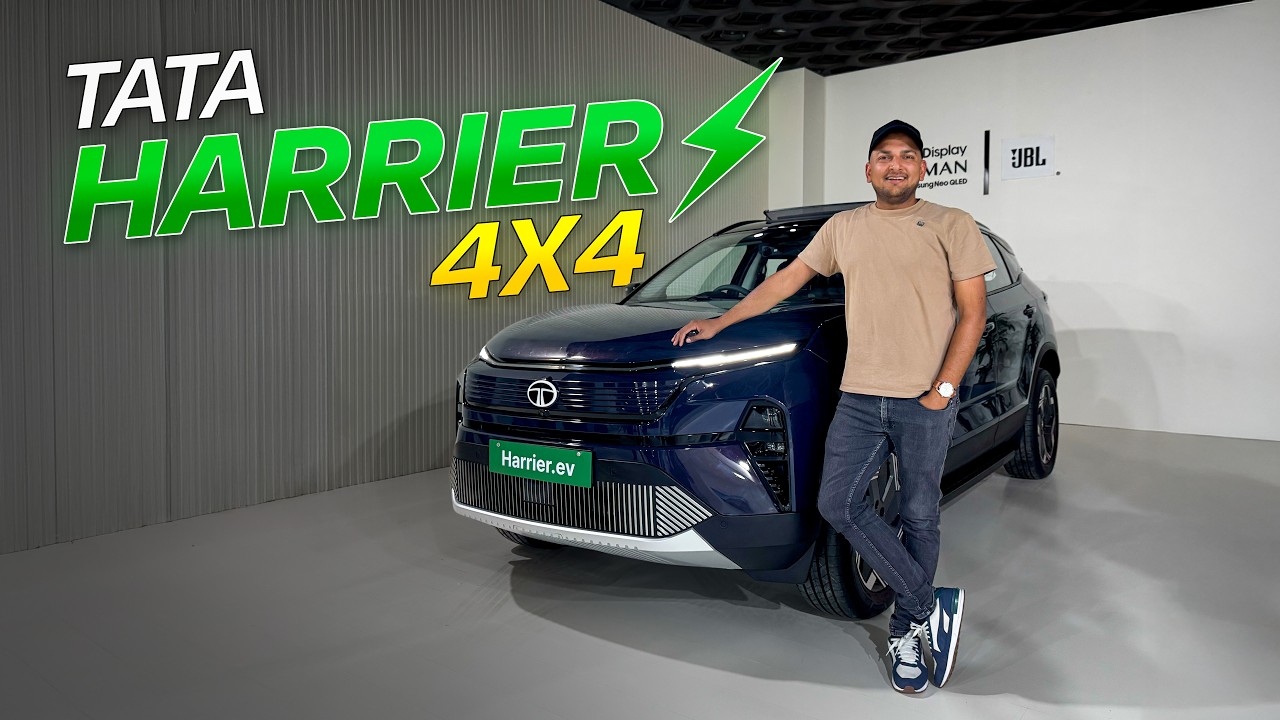 Tata Harrier EV AWD First Impressions | Gagan Choudhary