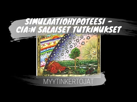 Simulaatiohypoteesi - CIA:n salaiset tutkimukset