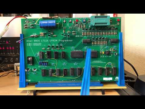 STB444 - Altair 8800 - Part 69 - 1702A EPROM Programmer  - Programming Example