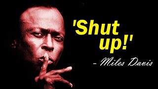 Miles Davis&#39; Trick for Engaging Solos
