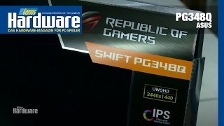Video thumbnail for Asus PG348Q | Ultrawide-Nachzügler (21:9) im Hands-on Test by PC Games Hardware