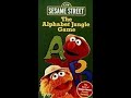 Sesame Street Home Video The Alphabet Jungle Game