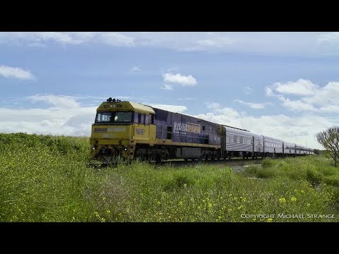 7MA8 "The Overland" Passenger Train - PoathTV Australian Railways