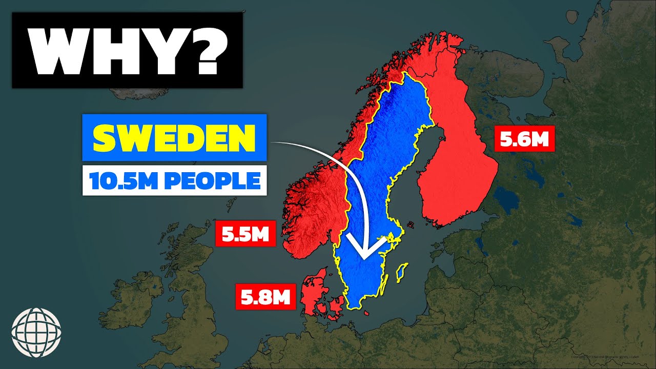 Why Sweden Dominates Scandinavia's Population