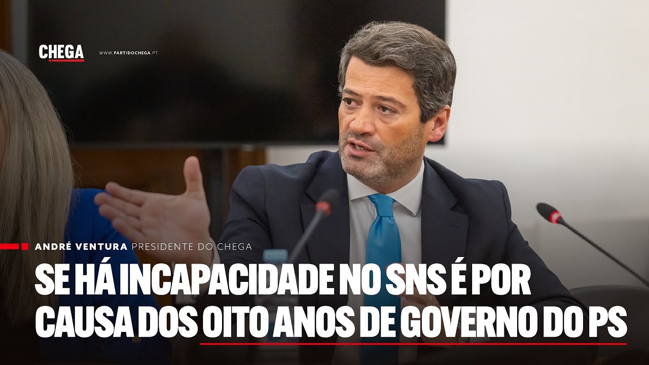 Se há incapacidade no SNS é por causa dos oito anos de Governo do PS