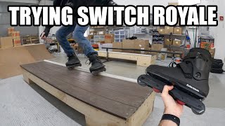 Trying to Switch Royale on Rollerblade Blanks // Inline Skating
