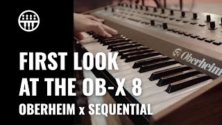 Video thumbnail for Oberheim OB-X8 First Look & Demo | Superbooth | Thomann by Thomann Synthesizers