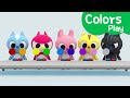 Learn Colors With Miniforce Eating Colored Candy Color Candy Color Play Mini Pang TV 3D Play