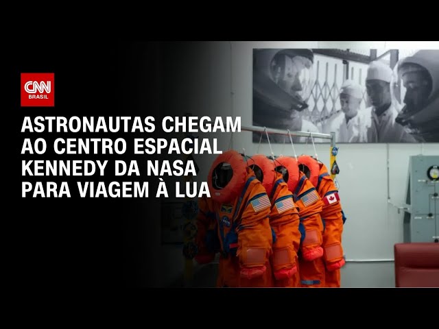 Astronautas da Artemis II iniciam preparação final para decolagem à Lua | CNN PRIME TIME