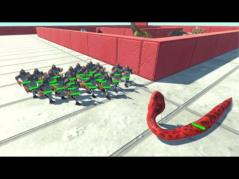 Impossible Maze - 25x Wolverilla ARBS | Animal Revolt Battle Simulator