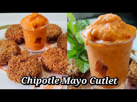 Chipotle Mayo Cutlet|How To Make Chipotle Mayonnaise Cutlet| Crunchy And Creamy Cutlet| Heena Kadri.